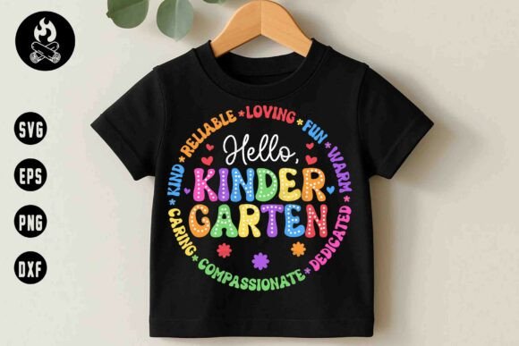 Hello Kindergarten SVG, Hello School Svg