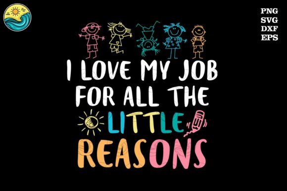 I Love My Job SVG PNG Graphics