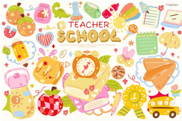 Teacher Back to School Clipart PNG SVG