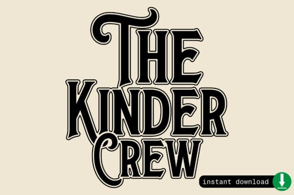 The Kinder Crew: Graphics & Crafts for Creative Marketing